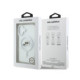 Skaidrus dėklas Apple iPhone 17 telefonui "Karl Lagerfeld IML K&CH Heads Metal Frame MagSafe Case"