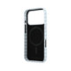 Mėlynas dėklas Apple iPhone 17 Pro telefonui "Karl Lagerfeld PU Houndstooth Resin Plate MagSafe Case"