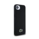 Juodas dėklas Apple iPhone 16E / 17E telefonui "Lacoste Iconic Petit Pique Woven Logo MagSafe Case"