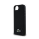Juodas dėklas Apple iPhone 16E / 17E telefonui "Lacoste Iconic Petit Pique Woven Logo MagSafe Case"