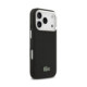 Juodas dėklas Apple iPhone 17 Pro telefonui "Lacoste Iconic Petit Pique Camera Stand MagSafe Case"