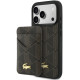 Rudas dėklas Apple iPhone 17 Pro telefonui "Lacoste PVC Blend MagSafe Case + Wallet"