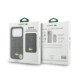 Rudas dėklas Apple iPhone 17 Pro telefonui "Lacoste PVC Blend MagSafe Case + Wallet"