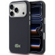 Mėlynas dėklas Apple iPhone 17 Pro telefonui "Lacoste PVC Petit Pique Semi Wrap MagSafe Case"