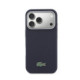 Mėlynas dėklas Apple iPhone 17 Pro telefonui "Lacoste PVC Petit Pique Semi Wrap MagSafe Case"