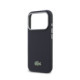 Mėlynas dėklas Apple iPhone 17 Pro telefonui "Lacoste PVC Petit Pique Semi Wrap MagSafe Case"