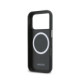 Mėlynas dėklas Apple iPhone 17 Pro telefonui "Lacoste PVC Petit Pique Semi Wrap MagSafe Case"