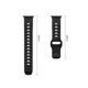 Juoda apyrankė Apple Watch 8 / 9 / 10 / 11 / 12 / SE / Ultra (44 / 45 / 46 / 49 mm) laikrodžiui "Tech-Protect Silicone Line"