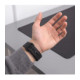 Juoda apyrankė Apple Watch 8 / 9 / 10 / 11 / 12 / SE / Ultra (44 / 45 / 46 / 49 mm) laikrodžiui "Tech-Protect Silicone Line"