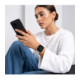 Smėlio spalvos apyrankė Apple Watch 8 / 9 / 10 / 11 / 12 / SE / Ultra (44 / 45 / 46 / 49 mm) "Tech-Protect Silicone Line"