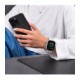 Pilka apyrankė Apple Watch 8 / 9 / 10 / 11 / 12 / SE / Ultra (44 / 45 / 46 / 49 mm) laikrodžiui "Tech-Protect Silicone Line"