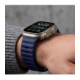 Mėlyna apyrankė Apple Watch 8 / 9 / 10 / 11 / 12 / SE / Ultra (44 / 45 / 46 / 49 mm) laikrodžiui "Tech-Protect Silicone Line"