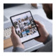 Matinis juodas dėklas Samsung Galaxy Fold 8 Ultra telefonui "Tech-Protect MagPeak Magsafe"