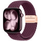 Raudona apyrankė Apple Watch 8 / 9 / 10 / 11 / 12 / SE (40 / 41 / 42 mm) laikrodžiui "Tech-Protect NylonMag"