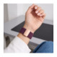 Raudona apyrankė Apple Watch 8 / 9 / 10 / 11 / 12 / SE (40 / 41 / 42 mm) laikrodžiui "Tech-Protect NylonMag"