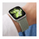 Žalia apyrankė Apple Watch 8 / 9 / 10 / 11 / 12 / SE (40 / 41 / 42 mm) laikrodžiui "Tech-Protect NylonMag"