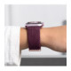 Raudona apyrankė Apple Watch 8 / 9 / 10 / 11 / 12 / SE / Ultra (44 / 45 / 46 / 49 mm) laikrodžiui "Tech-Protect NylonMag"