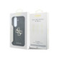 Juodas dėklas Samsung Galaxy S26 FE telefonui "Guess PU 4G Metal Logo Case"