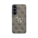 Rudas dėklas Samsung Galaxy S26 FE telefonui "Guess PU 4G Metal Logo Case"