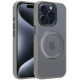 Šviesiai pilkas dėklas Apple iPhone 15 Pro telefonui "Tactical MagForce Hyperstand Cover"