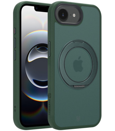 Žalias dėklas Apple iPhone 16E / 17E telefonui "Tactical MagForce Hyperstand Cover"