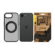 Juodas dėklas Apple iPhone 16E / 17E telefonui "Tactical MagForce Hyperstand Cover"