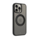 Juodas dėklas Apple iPhone 15 Pro Max telefonui "Tactical MagForce Hyperstand Cover"