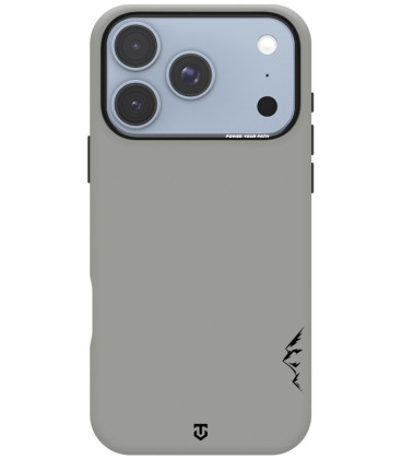 Šviesiai pilkas dėklas Apple iPhone 17 Pro / 18 Pro telefonui "Tactical MagForce Velvet Smoothie 2.0 Cover"