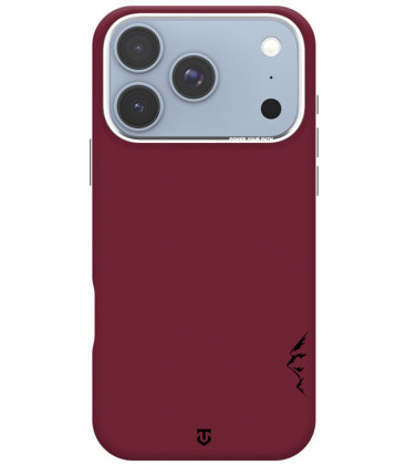 Raudonas (Burgundy) dėklas Apple iPhone 17 Pro / 18 Pro telefonui "Tactical MagForce Velvet Smoothie 2.0 Cover"