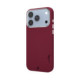 Raudonas (Burgundy) dėklas Apple iPhone 17 Pro / 18 Pro telefonui "Tactical MagForce Velvet Smoothie 2.0 Cover"