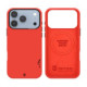 Raudonas dėklas Apple iPhone 17 Pro / 18 Pro telefonui "Tactical MagForce Velvet Smoothie 2.0 Cover"