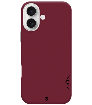 Raudonas (Burgundy) dėklas Apple iPhone 17 telefonui "Tactical MagForce Velvet Smoothie 2.0 Cover"