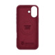Raudonas (Burgundy) dėklas Apple iPhone 17 telefonui "Tactical MagForce Velvet Smoothie 2.0 Cover"