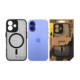 Juodas dėklas Apple iPhone 16 telefonui "Tactical MagForce Warthog Cover"