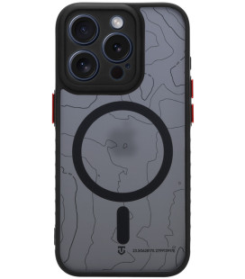 Juodas dėklas Apple iPhone 15 Pro telefonui "Tactical MagForce Warthog Cover"