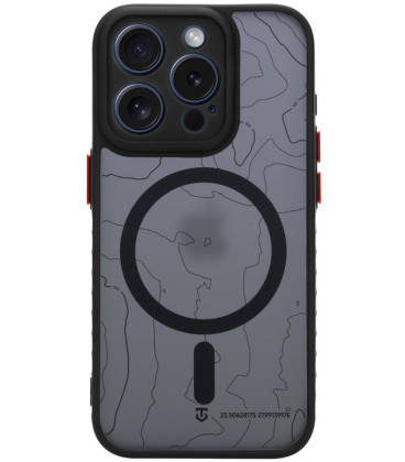 Juodas dėklas Apple iPhone 15 Pro telefonui "Tactical MagForce Warthog Cover"