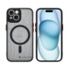 Juodas dėklas Apple iPhone 15 telefonui "Tactical MagForce Warthog Cover"