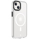 Skaidrus (Juodas) dėklas Apple iPhone 14 telefonui "Tactical MagForce 2.0 Cover"