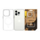 Skaidrus (Sidabrinės spalvos) dėklas Apple iPhone 14 Pro telefonui "Tactical MagForce 2.0 Cover"