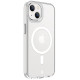 Skaidrus (Sidabrinės spalvos) dėklas Apple iPhone 14 telefonui "Tactical MagForce 2.0 Cover"