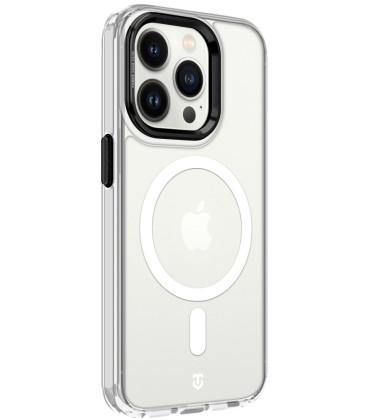 Skaidrus (Juodas) dėklas Apple iPhone 14 Pro telefonui "Tactical MagForce 2.0 Cover"