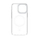 Skaidrus (Sidabrinės spalvos) dėklas Apple iPhone 13 Pro telefonui "Tactical MagForce 2.0 Cover"