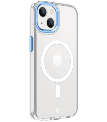 Skaidrus (Mėlynas) dėklas Apple iPhone 13 telefonui "Tactical MagForce 2.0 Cover"