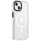 Skaidrus (Juodas) dėklas Apple iPhone 13 telefonui "Tactical MagForce 2.0 Cover"
