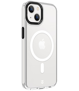 Skaidrus (Juodas) dėklas Apple iPhone 13 telefonui "Tactical MagForce 2.0 Cover"