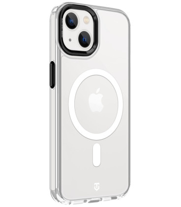 Skaidrus (Juodas) dėklas Apple iPhone 13 telefonui "Tactical MagForce 2.0 Cover"