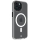 Skaidrus (Juodas) dėklas Apple iPhone 15 telefonui "Tactical MagForce 2.0 Cover"