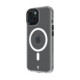 Skaidrus (Juodas) dėklas Apple iPhone 15 telefonui "Tactical MagForce 2.0 Cover"