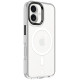 Skaidrus (Juodas) dėklas Apple iPhone 16 telefonui "Tactical MagForce 2.0 Cover"