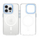 Skaidrus (Mėlynas) dėklas Apple iPhone 16 Pro telefonui "Tactical MagForce 2.0 Cover"